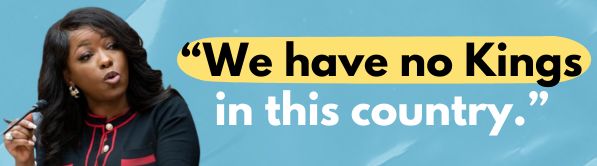 Jasmine Crockett: 'We have no Kings in this country.'