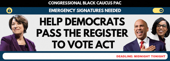 Add your name to help Democrats pass the Register to Voter Act!