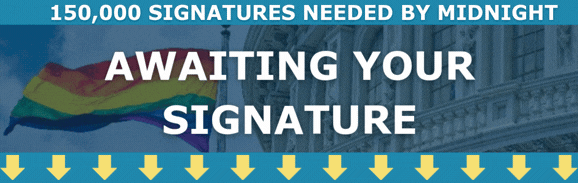 Awaiting your signature