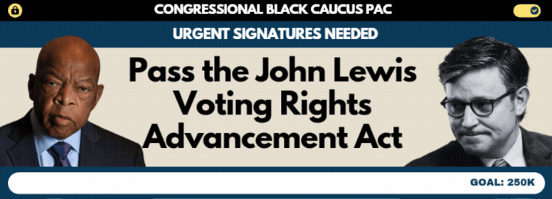 Pass the John Lewis Voting Rights Advancement Act