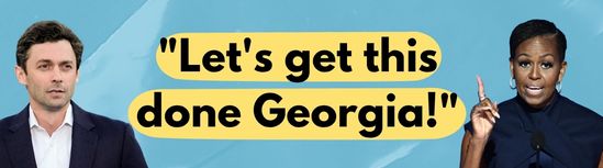 Michelle Obama: 'Let's get this done in Georgia!'