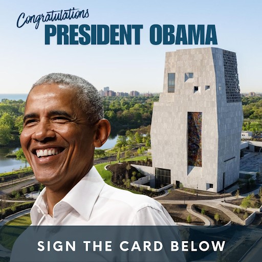 Congratulations Barack Obama