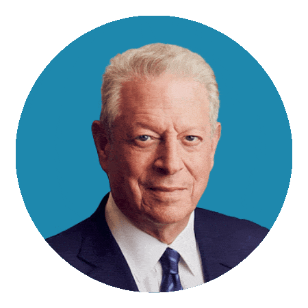Al Gore, Hillary Clinton, Kamala Harris