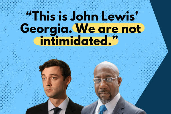 Donald Trump is at war with our democracy and Georgia is ground zero. – Raphael Warnock